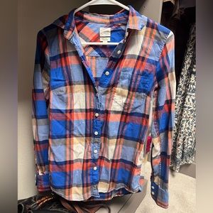 J. Crew plaid button up